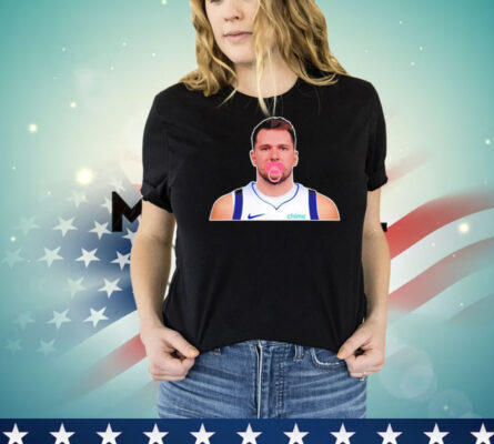Luka Doncic with soft bodied baby Shirt