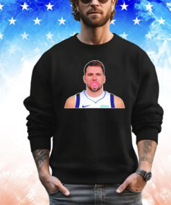 Luka Doncic with soft bodied baby Shirt