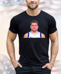 Luka Doncic with soft bodied baby Shirt