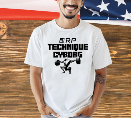 Michael Israetel wearing Rp Technique Cyborg Shirt