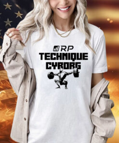 Michael Israetel wearing Rp Technique Cyborg Shirt
