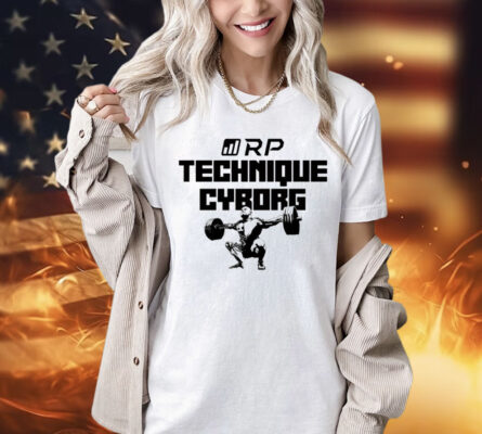 Michael Israetel wearing Rp Technique Cyborg Shirt