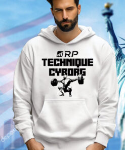 Michael Israetel wearing Rp Technique Cyborg Shirt
