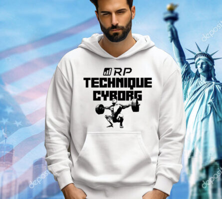 Michael Israetel wearing Rp Technique Cyborg Shirt