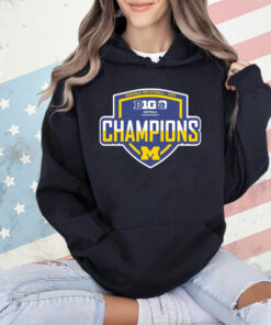 Michigan Wolverines 2024 Big Ten Softball Conference Tournament Champions Shirt