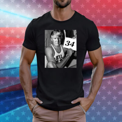 Mike Taddow Trump 34-0 Not Guilty Tee Shirt