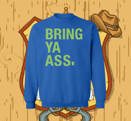 Minnesota Bring Ya Ass Map Sweatshirt