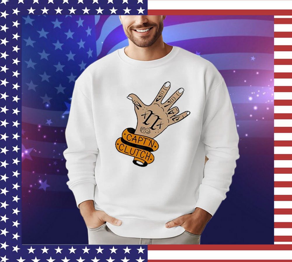 My_Business_Man Capt’n Clutch Hand T-Shirt My_Business_Man Capt’n Clutch Hand T-Shirt