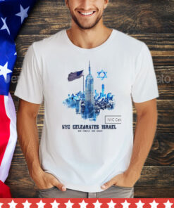 NYC Celebrates Israel one people one heart T-Shirt