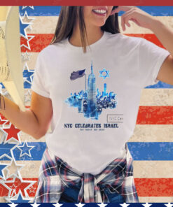 NYC Celebrates Israel one people one heart T-Shirt