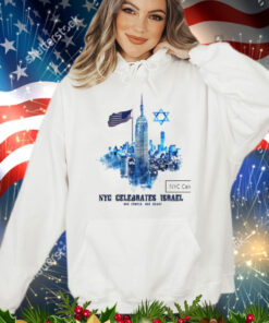 NYC Celebrates Israel one people one heart T-Shirt