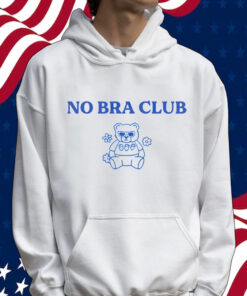 No bra club bear Tee Shirt