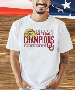 Oklahoma Sooners 2024 Big 12 Softball Conference Tournament Champions Shirt