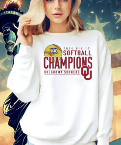 Oklahoma Sooners 2024 Big 12 Softball Conference Tournament Champions Shirt