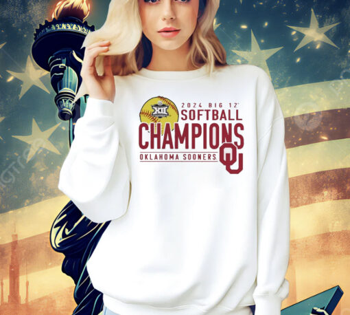 Oklahoma Sooners 2024 Big 12 Softball Conference Tournament Champions Shirt