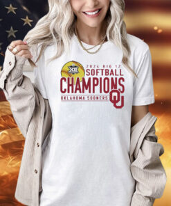 Oklahoma Sooners 2024 Big 12 Softball Conference Tournament Champions Shirt