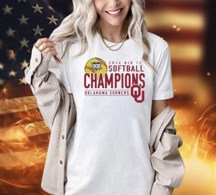 Oklahoma Sooners 2024 Big 12 Softball Conference Tournament Champions Shirt