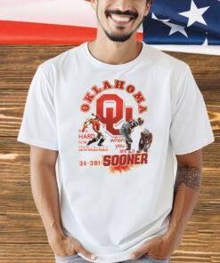 Oklahoma Sooners it is hard to be humble when you are a sooner Shirt