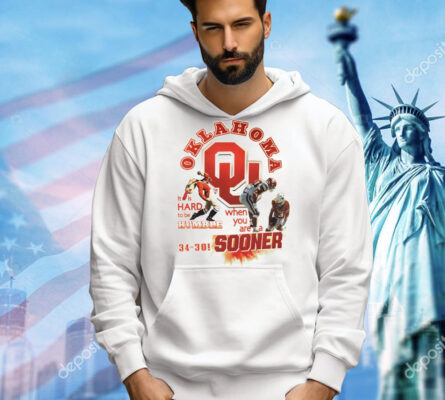 Oklahoma Sooners it is hard to be humble when you are a sooner Shirt