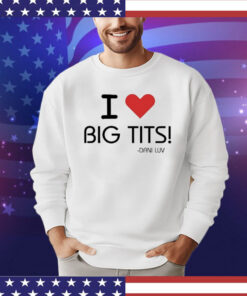 Oldjewishmen I Love Big Tits Dani Luv T-Shirt