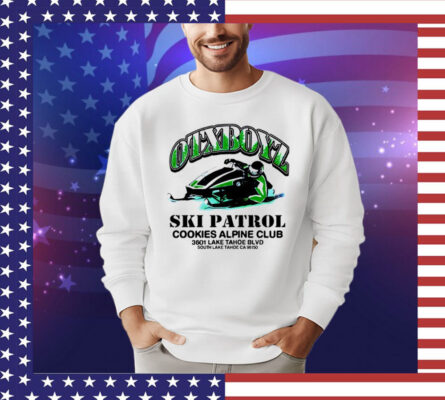 Otxboyz Ski Patrol Cookies Alpine Club 3601 Lake Tahoe BLVD Shirt