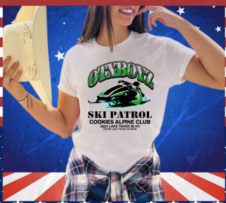 Otxboyz Ski Patrol Cookies Alpine Club 3601 Lake Tahoe BLVD Shirt