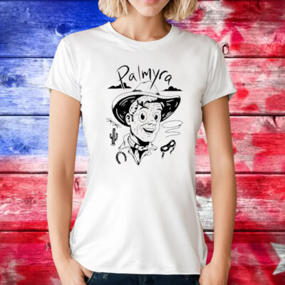 Palmyra Cowboy Artwork Tee Shirt