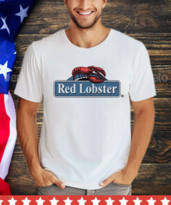 Red lobster seafood food restaurant logo T-Shirt