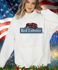 Red lobster seafood food restaurant logo T-Shirt