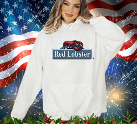 Red lobster seafood food restaurant logo T-Shirt