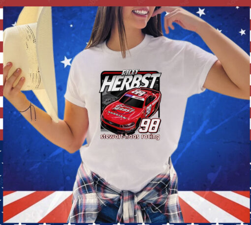 Riley Herbst 2024 Terrible Herbst Stewart-Haas Racing Shirt