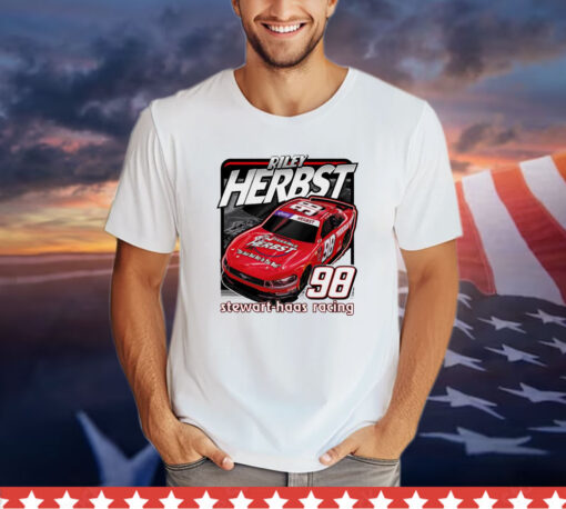 Riley Herbst 2024 Terrible Herbst Stewart-Haas Racing Shirt