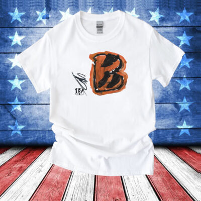 Rookies Paint Cincinnati Bengals by Jermaine Burton T-Shirt