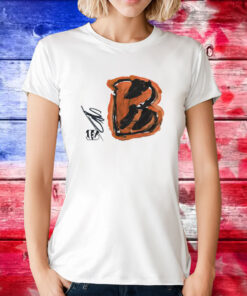 Rookies Paint Cincinnati Bengals by Jermaine Burton T-Shirts