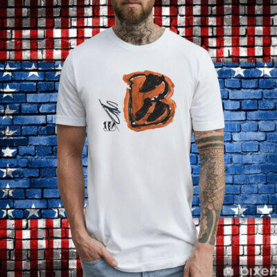 Rookies Paint Cincinnati Bengals by Jermaine Burton Tee