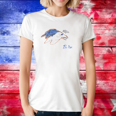 Rookies Paint Denver Broncos by Bo Nix T-Shirt