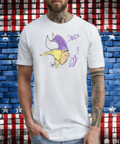 Rookies Paint Minnesota Vikings by Dallas Turner TShirt