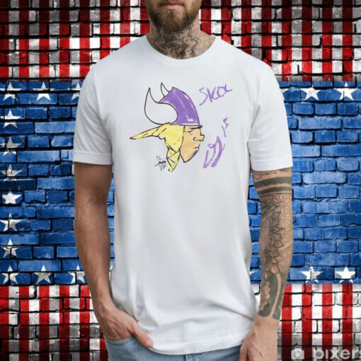 Rookies Paint Minnesota Vikings by Dallas Turner TShirt