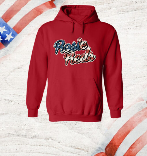 Rosie Reds White And Blue Hoodie