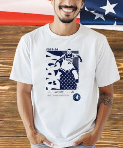 Rudy Gobert 2024 Defensive Player Of The Year T-Shirt