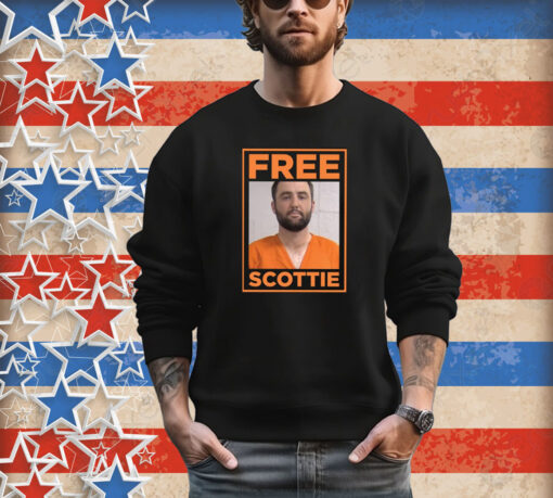 Scottie Scheffler Mugshot Free Scottie T-Shirt