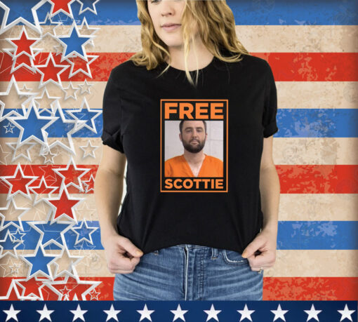 Scottie Scheffler Mugshot Free Scottie T-Shirt