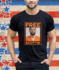 Scottie Scheffler Mugshot Free Scottie T-Shirt