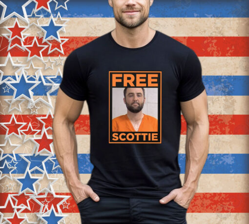 Scottie Scheffler Mugshot Free Scottie T-Shirt