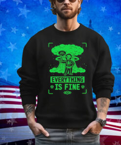 Skeleton okey dokey everything is fine T-Shirt