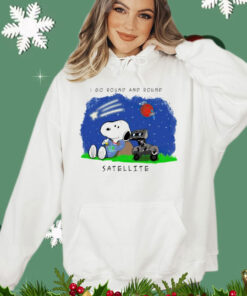 Snoopy I go round and round satellite Shirt