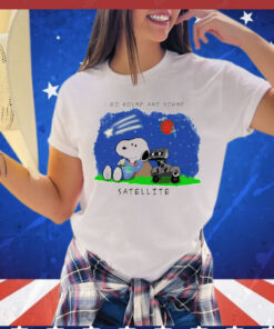 Snoopy I go round and round satellite Shirt