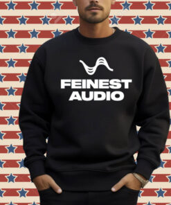 Stuart Feiner wearing feinest audio Shirt