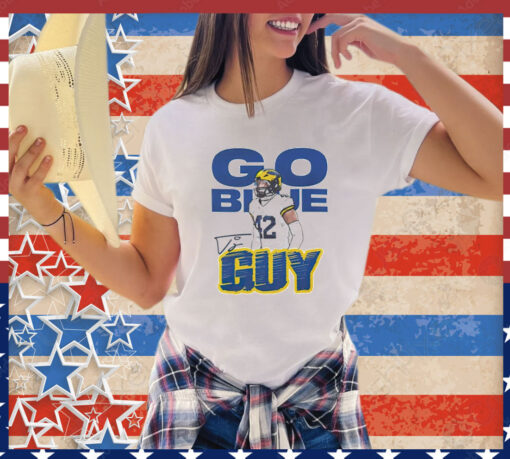 Tj Guy go blue T-Shirt