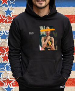 Tyrese Halliburton Reggie Miller Choke Hoodie T-Shirt